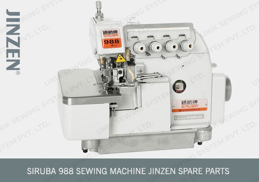 INDUSTRIAL SEWING MACHINE SIRUBA 988 SPARE PARTS