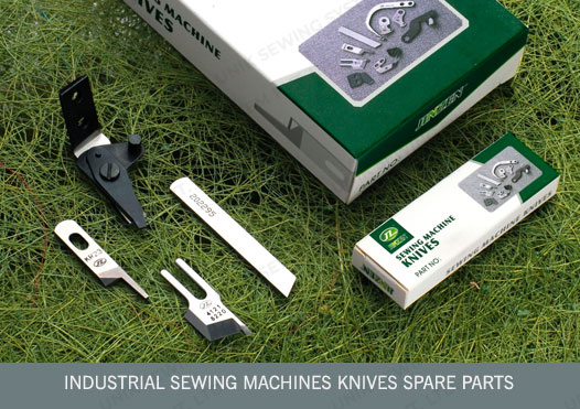 INDUSTRIAL SEWING MACHINE KNIFES SPARE PARTS