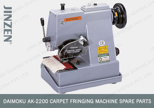 Titan/Daimoku AK-2200 Carpet Fringing Machine Spare Parts