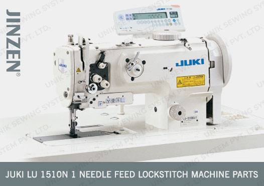 JUKI LU 1510N One Needle Industrial Unison Feed Lockstitch Machine