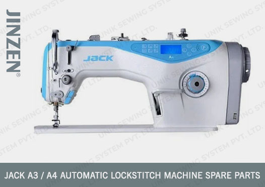 JACK A3 and A4 AUTOMATIC LOCKSTITCH MACHINE