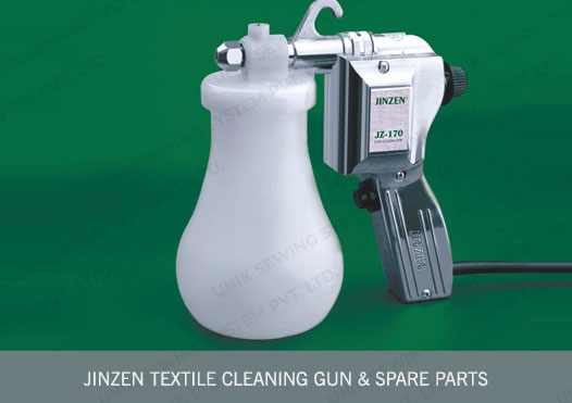 JINZEN TEXTTILE CLEANING GUN & SPARE PARTS