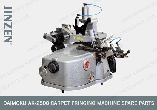 Titan/Daimoku AK-2500 Carpet Fringing Machine Spare Parts