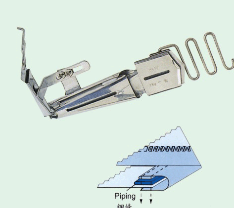 F404 RIGHT ANGEL BINDER WITH PIPING