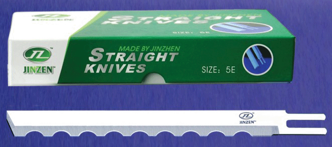 JZ 11304 zig zag knife 8 inch