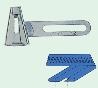 JZ-15506 F342 BELT LOOP FOLDER