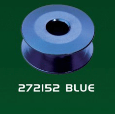 272152 BLUE COLOR BOBBIN FOR SINGLE NEEDLE SMALL HOOK